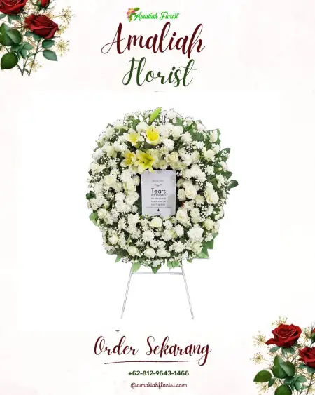 Krans Bunga Duka Campakamulya